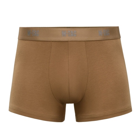 M-TAC Bokserki Men Cotton Stretch Boxer Briefs Coyote Brown