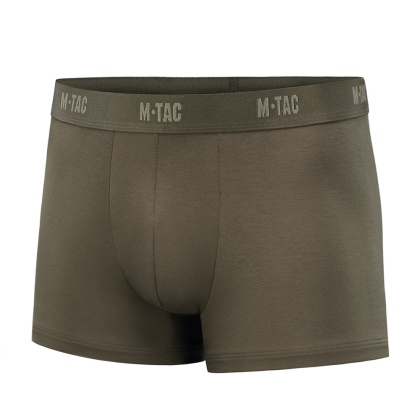 M-TAC Bokserki Men Cotton Stretch Boxer Briefs Dark Olive
