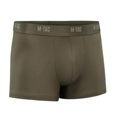 M-TAC Bokserki Men Cotton Stretch Boxer Briefs Dark Olive