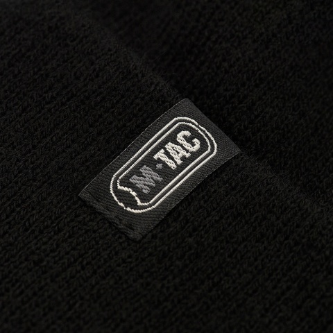 M-TAC Czapka Dzianinowa 100% Akryl Cienka Przędza Black