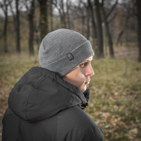 M-TAC Czapka Dzianinowa 100% Akryl Cienka Przędza Grey