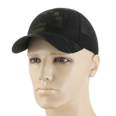 M-TAC Czapka z daszkiem Elite Taktyczna z siatką NYCO Extreme MultiCam® Black