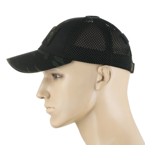 M-TAC Czapka z daszkiem Elite Taktyczna z siatką NYCO Extreme MultiCam® Black
