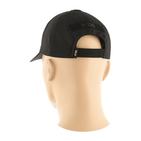 M-TAC Czapka z daszkiem Taktyczna Elite Flex Rip-Stop Black
