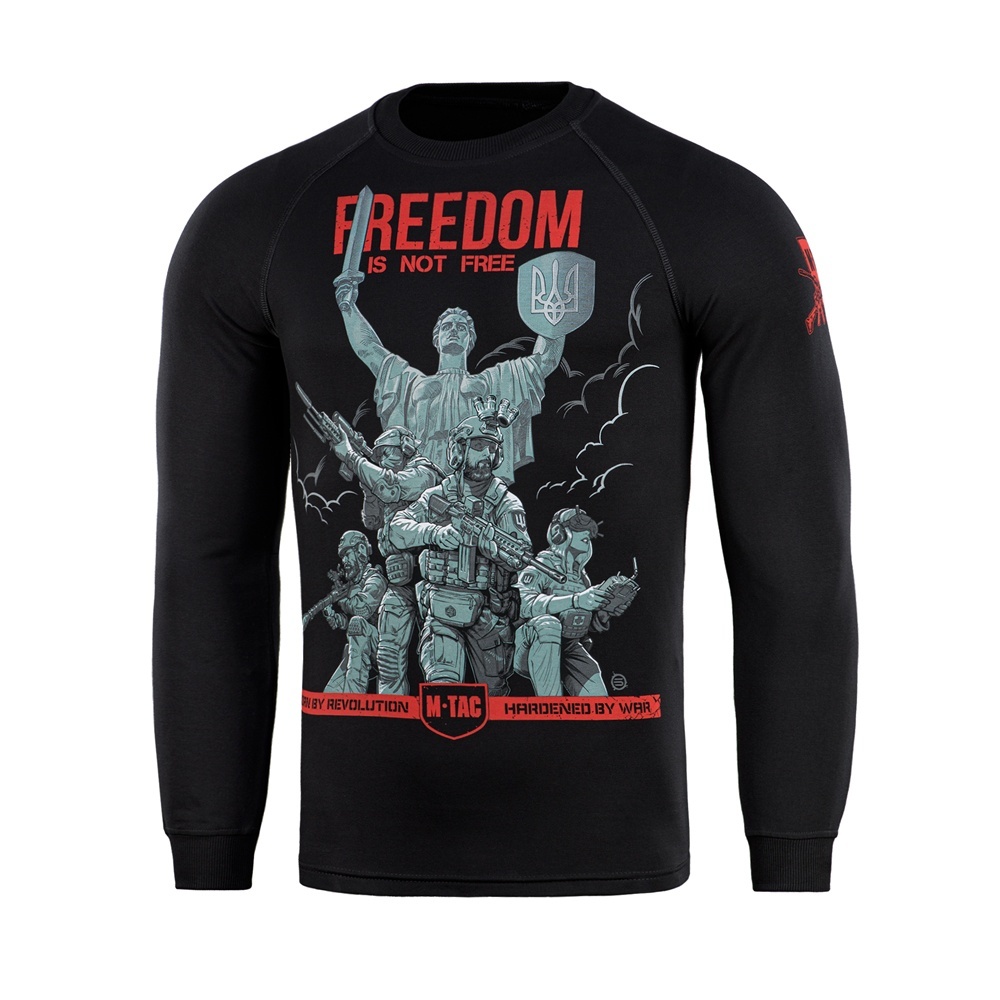 M-TAC Bluza Raglanowa Freedom Czarna