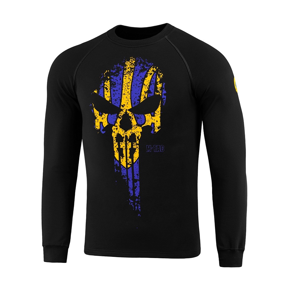 M-TAC Bluza Raglanowa Mściciel Black Yellow Blue