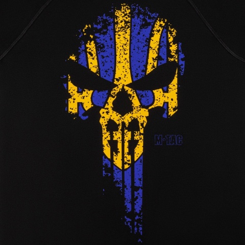 M-TAC Bluza Raglanowa Mściciel Black Yellow Blue
