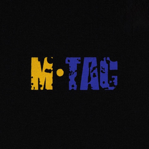 M-TAC Bluza Raglanowa Mściciel Black Yellow Blue
