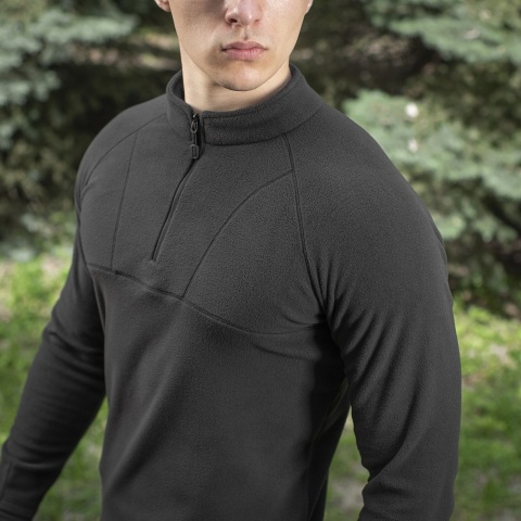 M-TAC Kardigan Delta Polartec® Raglan Czarna