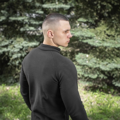 M-TAC Kardigan Delta Polartec® Raglan Czarna