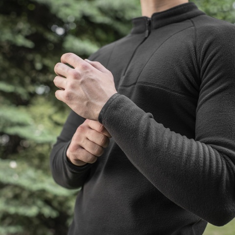 M-TAC Kardigan Delta Polartec® Raglan Czarna