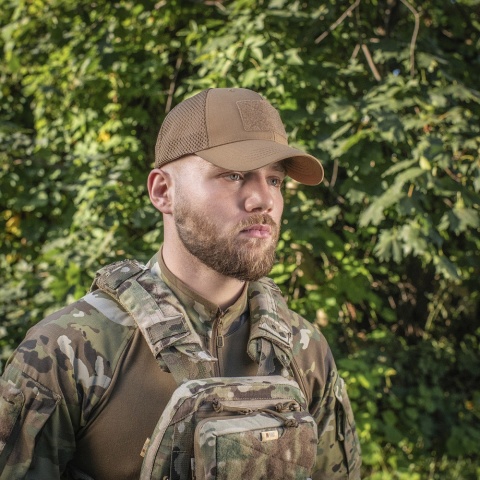M-TAC Taktyczna Czapka z daszkiem siatka Elite Flex Coyote Brown