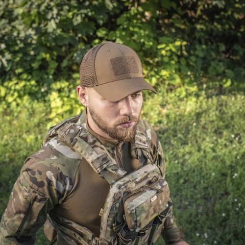 M-TAC Taktyczna Czapka z daszkiem siatka Elite Flex Coyote Brown
