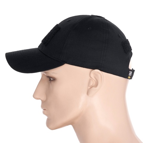 M-TAC Czapka z daszkiem na rzep Flex Rip-Stop Black