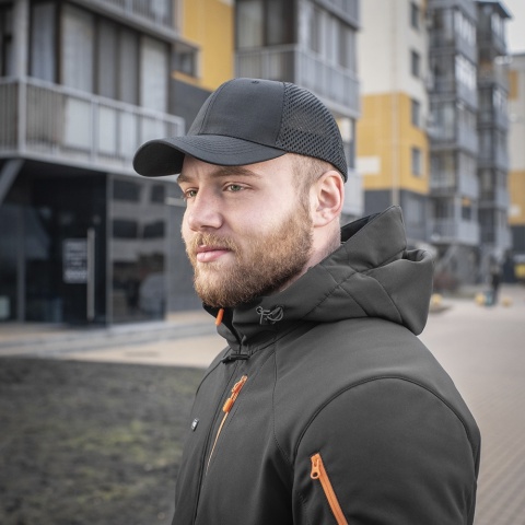 M-TAC Czapka z daszkiem siatka Flex Rip-Stop Black