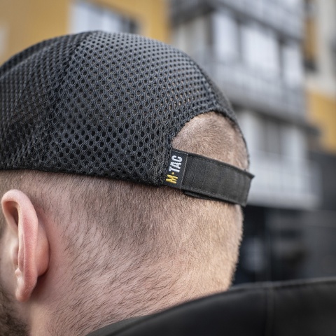 M-TAC Czapka z daszkiem siatka Flex Rip-Stop Black