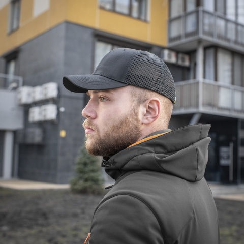 M-TAC Czapka z daszkiem siatka Flex Rip-Stop Black