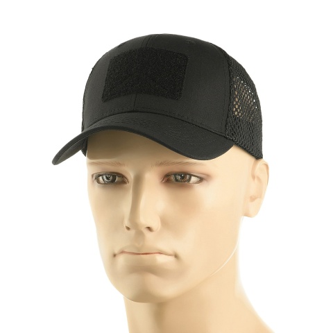 M-TAC Czapka z daszkiem siatka na rzep Flex Rip-Stop Black