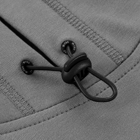 M-TAC Bluza Hoodie Born By Revolution Jasno szary