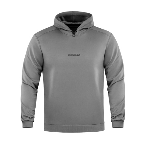 M-TAC Bluza Hoodie Born By Revolution Jasno szary