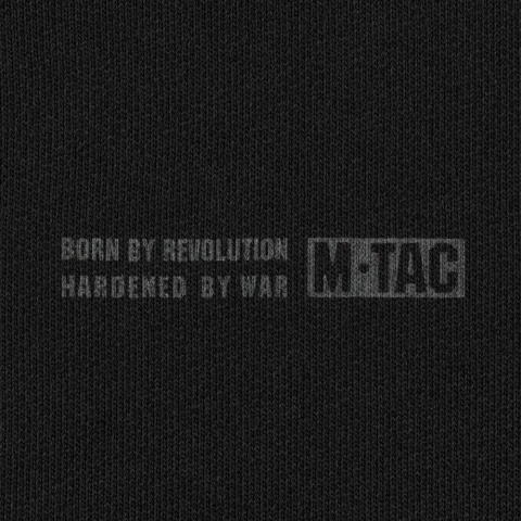 M-TAC Bluza Hoodie Born By Revolution Hard Czarna