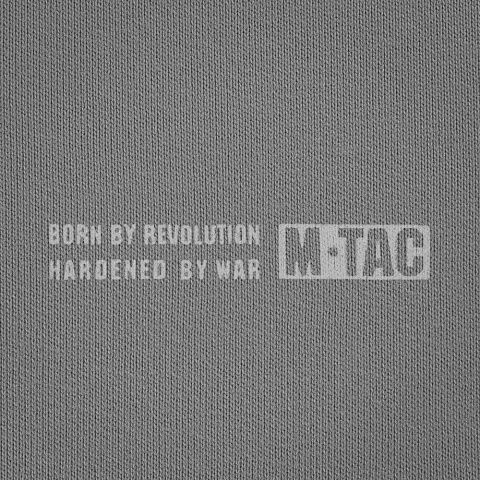 M-TAC Bluza Hoodie Born By Revolution Hard Jasno szara