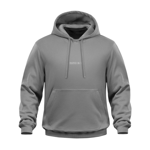 M-TAC Bluza Hoodie Born By Revolution Hard Jasno szara