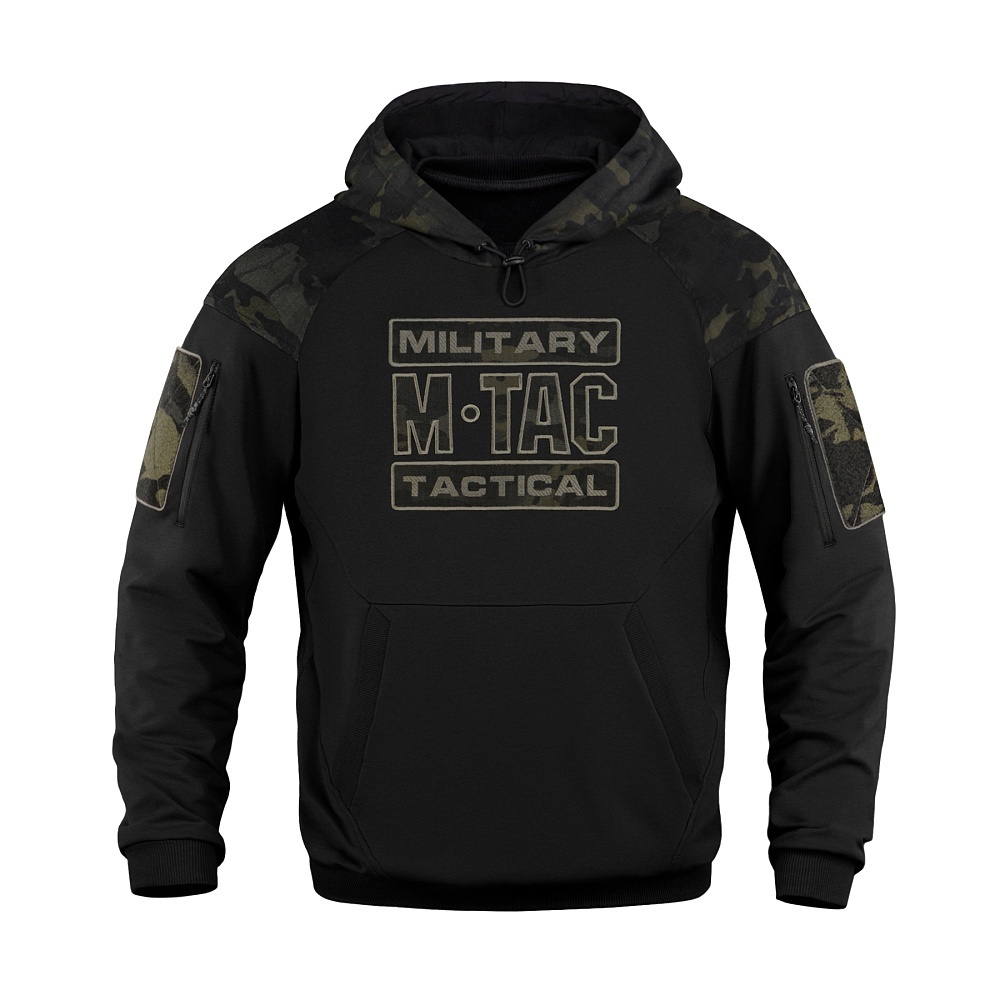 M-TAC Bluza Hoodie Combat Black MultiCam®