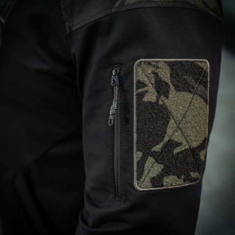 M-TAC Bluza Hoodie Combat Czarny MultiCam®