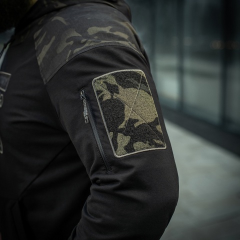 M-TAC Bluza Hoodie Combat Czarny MultiCam®