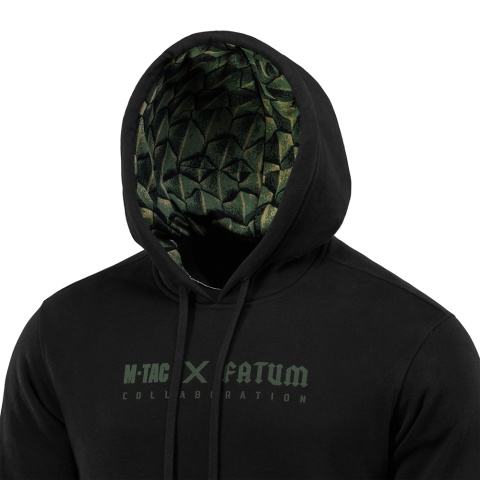M-TAC Bluza Hoodie Cotton Hard Fatum Czarna
