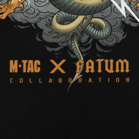 M-TAC Bluza Hoodie Cotton Hard Fatum Czarna