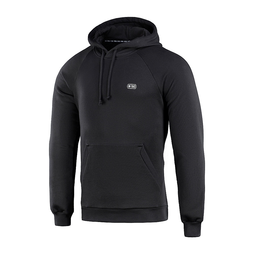M-TAC Bluza Hoodie Cotton Raglan Czarna
