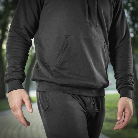 M-TAC Bluza Hoodie Cotton Raglan Czarna