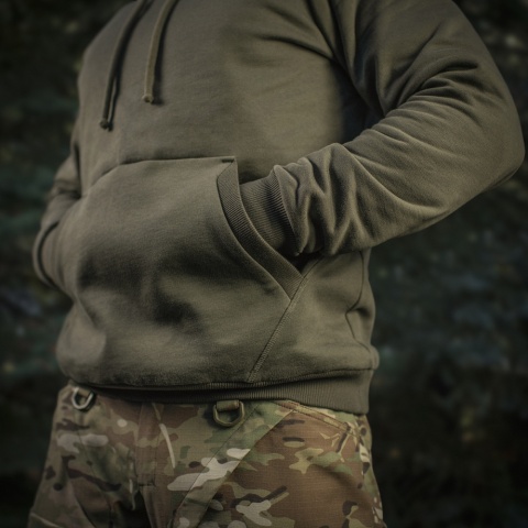M-TAC Bluza Hoodie Cotton Raglan Hard Ciemno oliwkowa