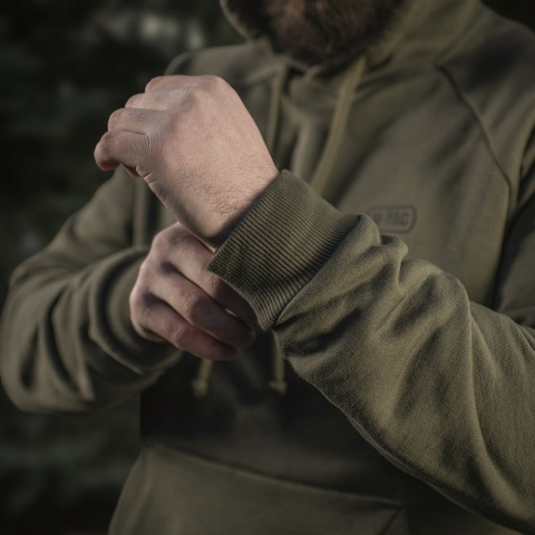 M-TAC Bluza Hoodie Cotton Raglan Hard Ciemno oliwkowa