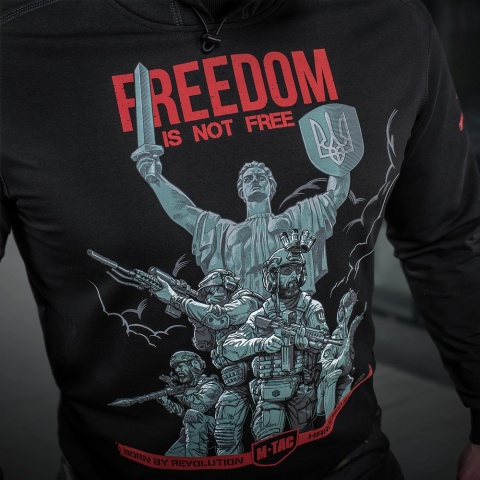 M-TAC Bluza Hoodie Freedom Czarna