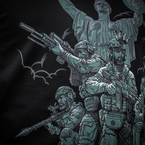 M-TAC Bluza Hoodie Freedom Czarna