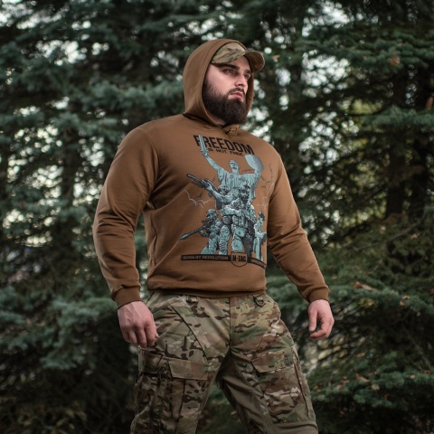 M-TAC Bluza Hoodie Freedom Coyote Brown