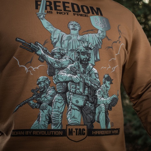 M-TAC Bluza Hoodie Freedom Coyote Brown