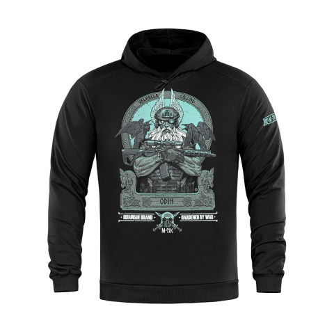 M-TAC Bluza Hoodie Odin Mystery Czarna