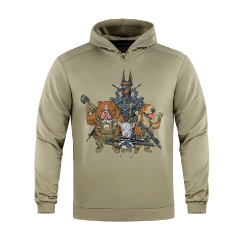 M-TAC Bluza Hoodie Rex Team Tan