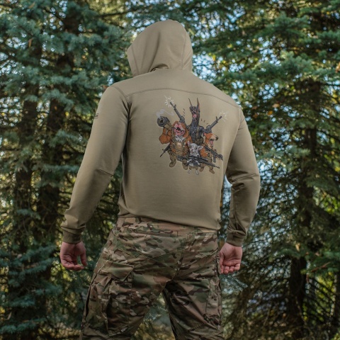 M-TAC Bluza Hoodie Rex Team Tan