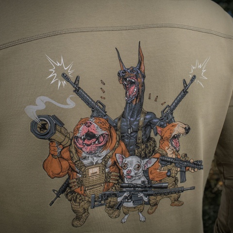 M-TAC Bluza Hoodie Rex Team Tan