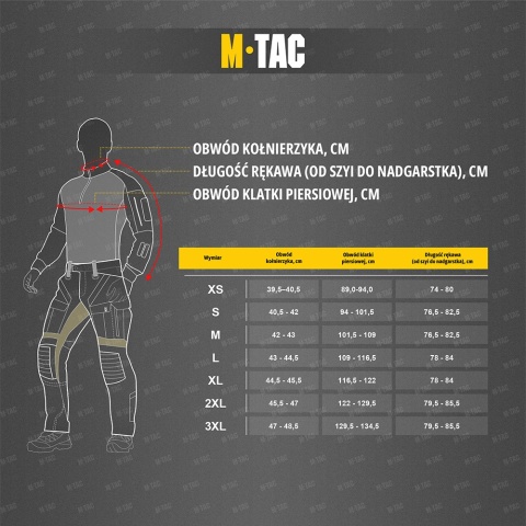 M-TAC Bluza Lite Microfleece Hoodie Czarna