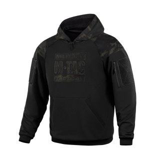 M-TAC Bluza Hoodie Combat Black Edition Czarny MultiCam®