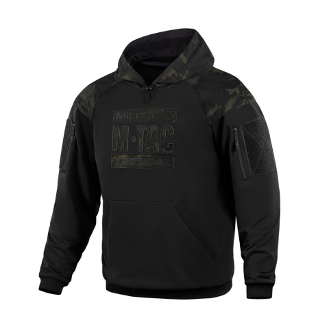 M-TAC Bluza Hoodie Combat Black Edition Czarny MultiCam®