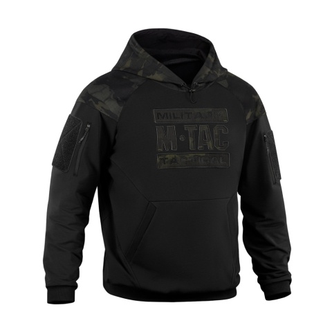 M-TAC Bluza Hoodie Combat Black Edition Czarny MultiCam®
