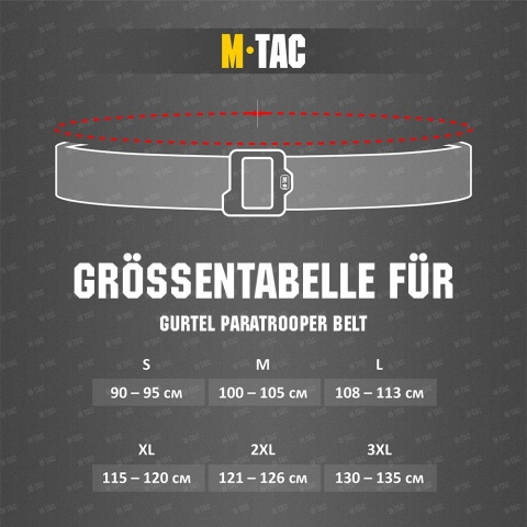 M-TAC Pasek Paratrooper Belt Coyote