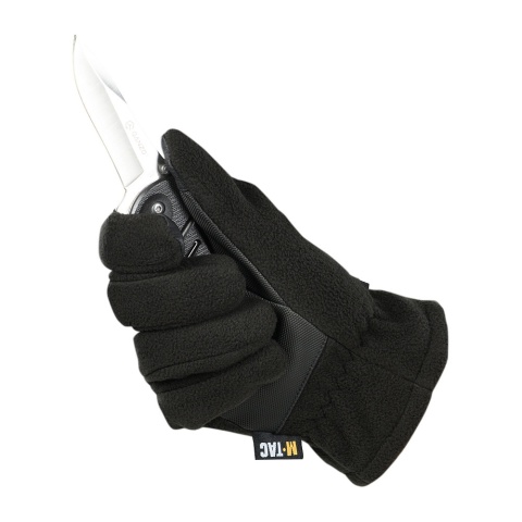 M-TAC Rękawice Fleece Thinsulate™ Black